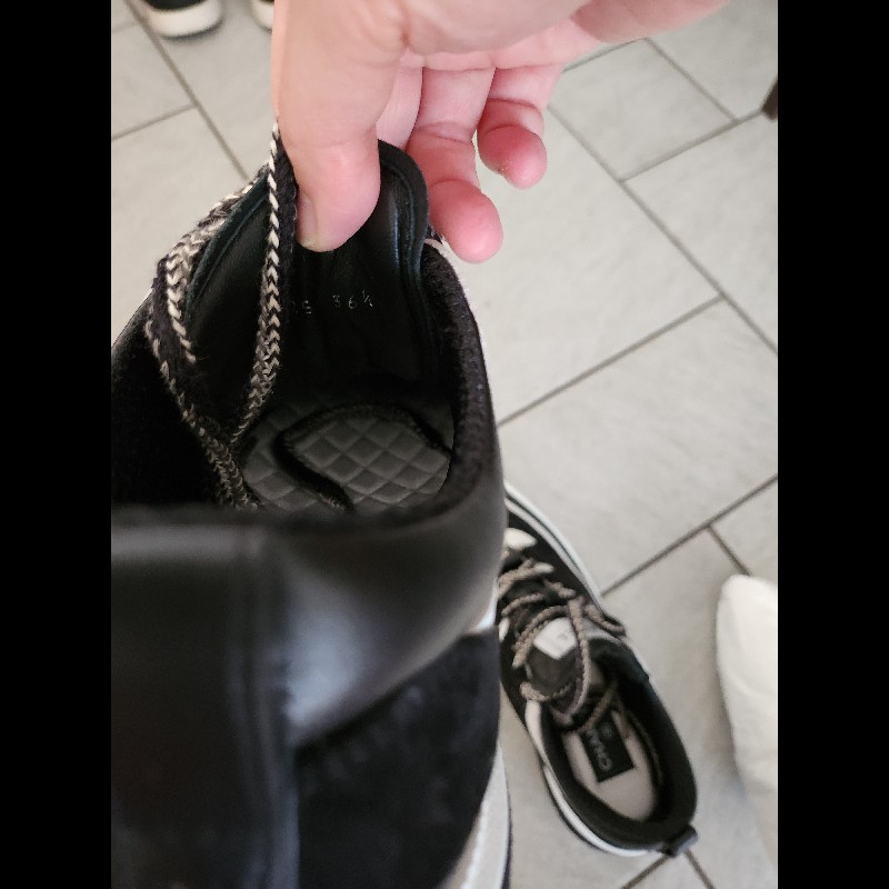 chanel真皮休閒鞋36.5-15