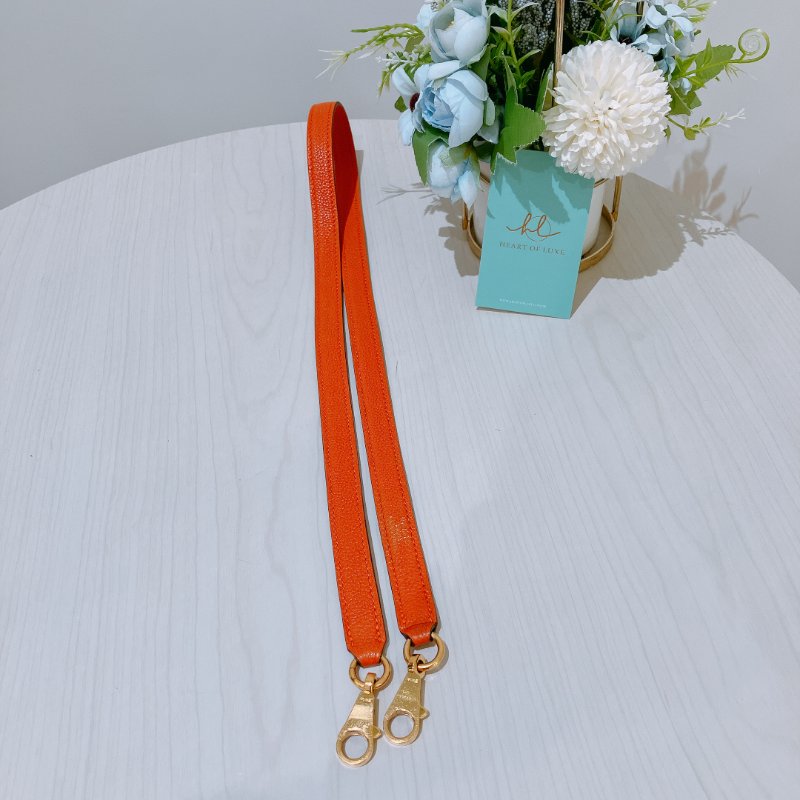 TK2002	  愛馬仕 橙色拼金 Hermes Kelly 32 Togo Orange X GHW #Square L-26