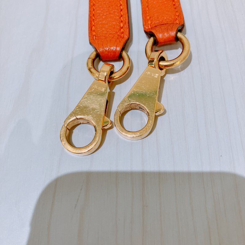 TK2002	  愛馬仕 橙色拼金 Hermes Kelly 32 Togo Orange X GHW #Square L-27