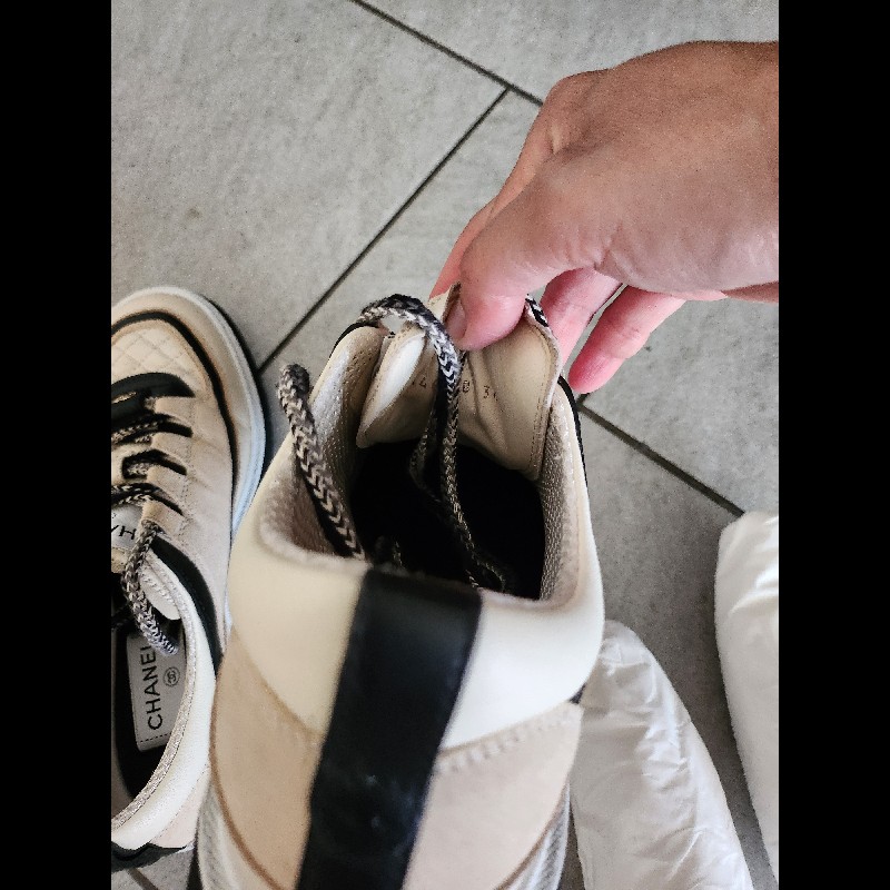 chanel真皮休閒鞋36.5-12