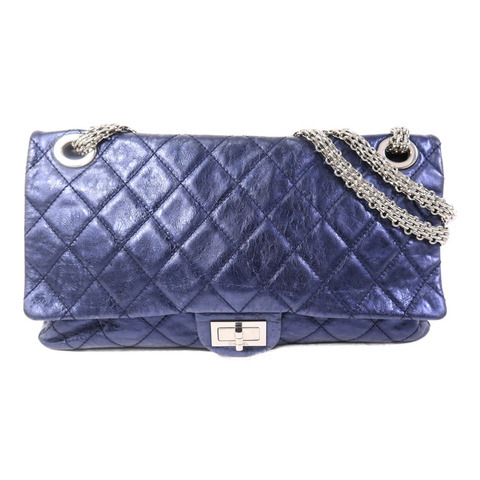 CHANEL 牛皮皮革2.55 Chain Shoulder Bag鏈帶肩背袋