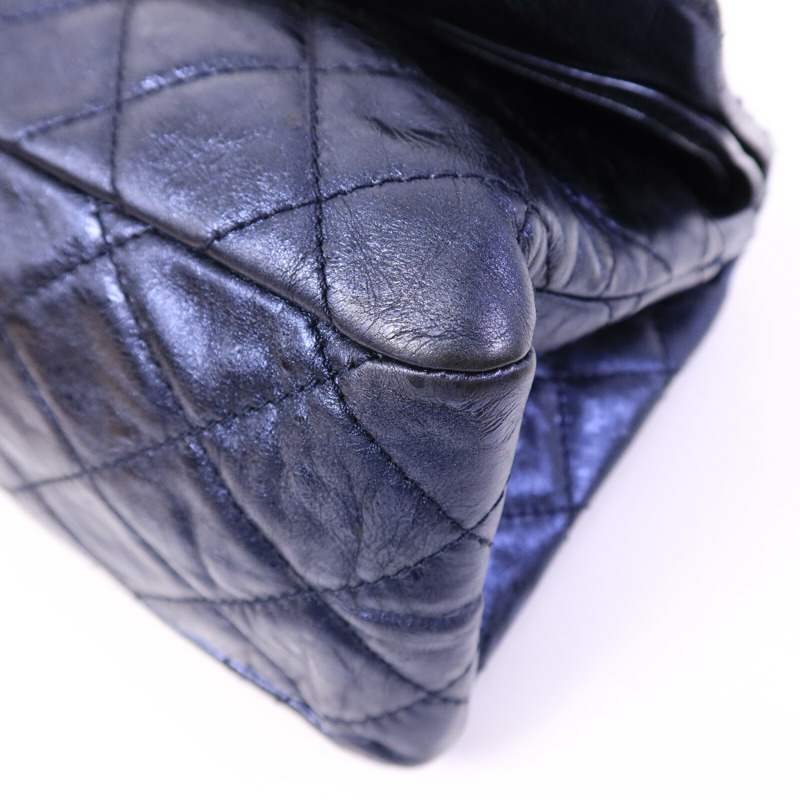 CHANEL 牛皮皮革2.55 Chain Shoulder Bag鏈帶肩背袋-10