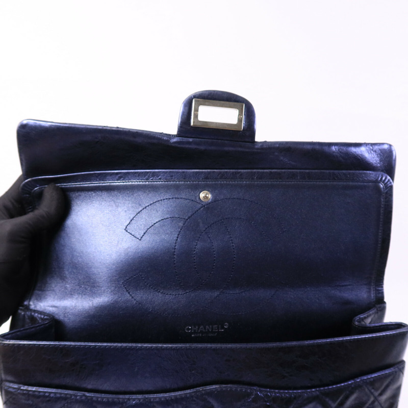 CHANEL 牛皮皮革2.55 Chain Shoulder Bag鏈帶肩背袋-16