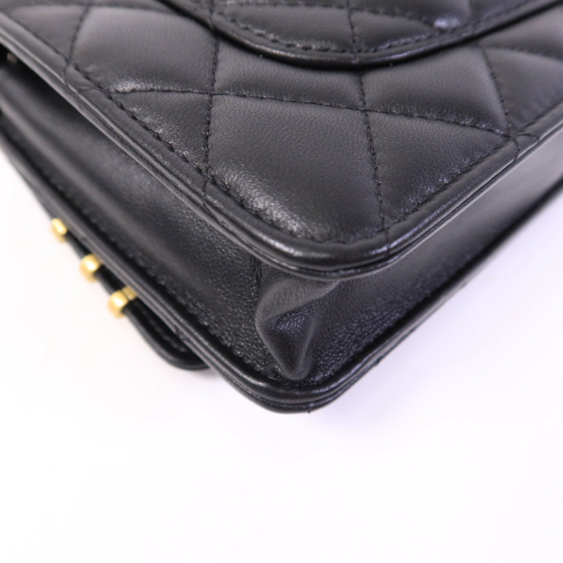 CHANEL 羊皮皮革Wallet On Chain肩背袋-8