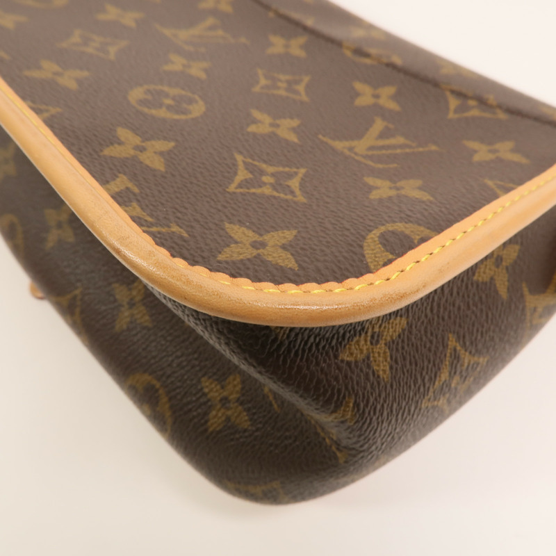 LOUIS VUITTON Monogram Diane金扣手挽袋-10