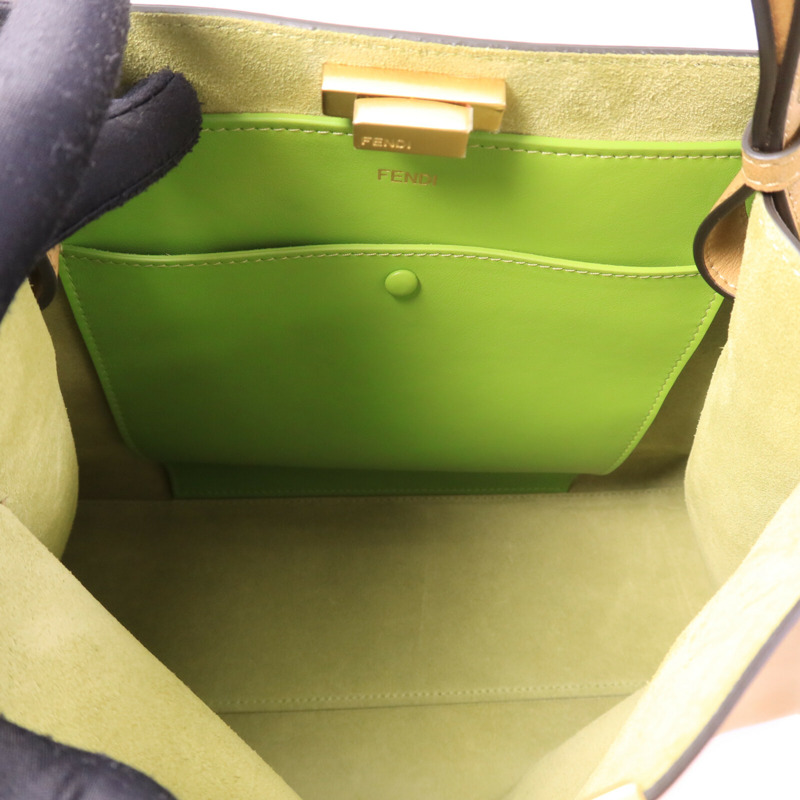 FENDI 牛皮皮革Way Medium Bag手挽袋-4