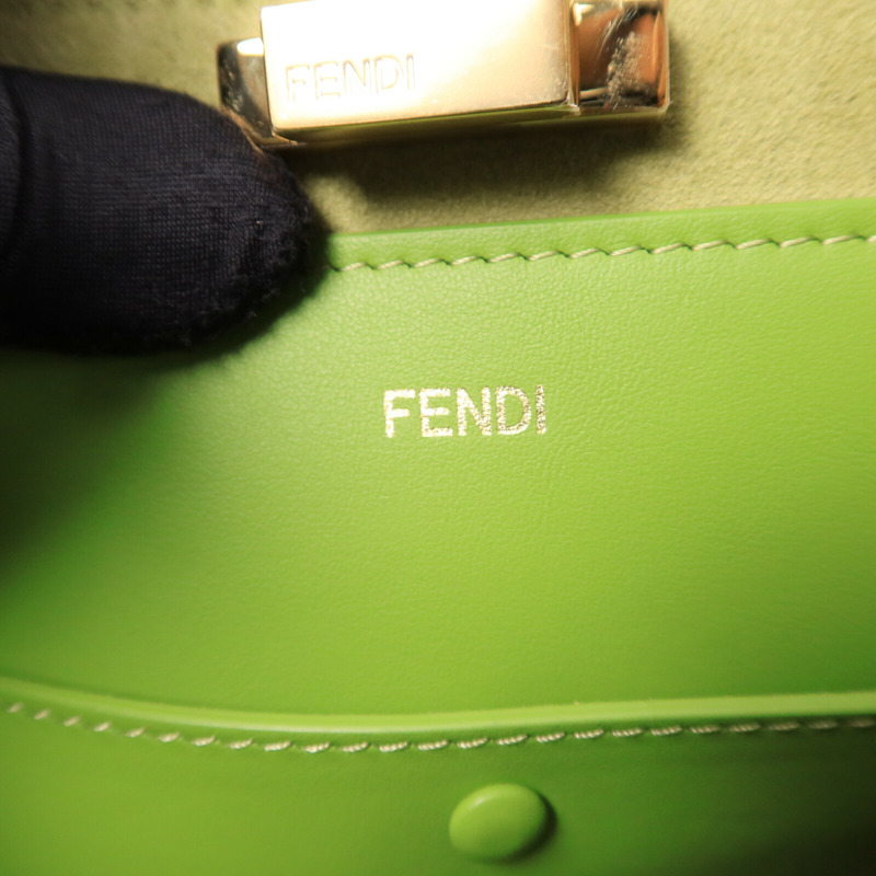 FENDI 牛皮皮革Way Medium Bag手挽袋-5