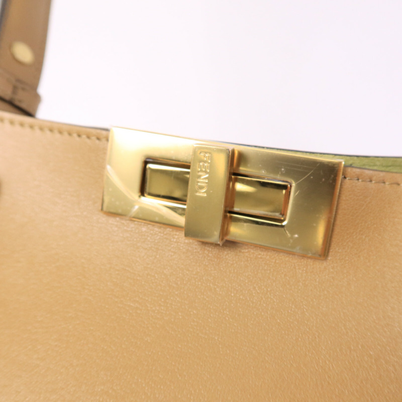 FENDI 牛皮皮革Way Medium Bag手挽袋-6