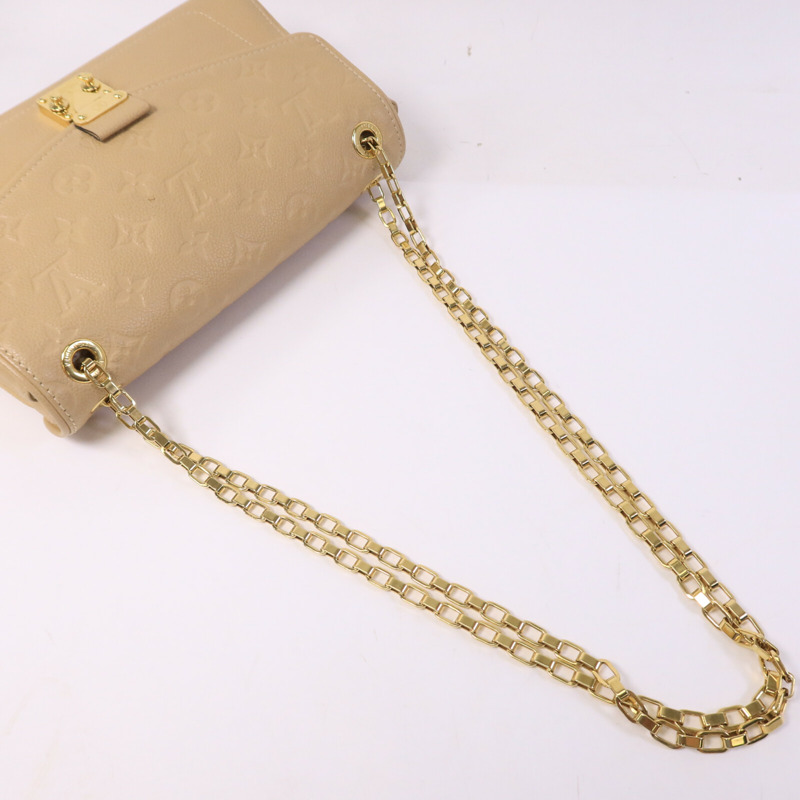 LOUIS VUITTON Monogram Gaint Germain PM鏈帶肩背袋-8