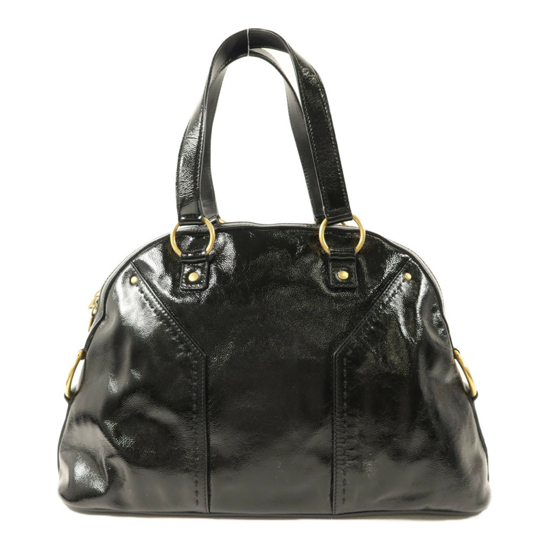 YVES SAINT LAURENT 漆皮皮革Muse Shoulder Bag肩背袋-1