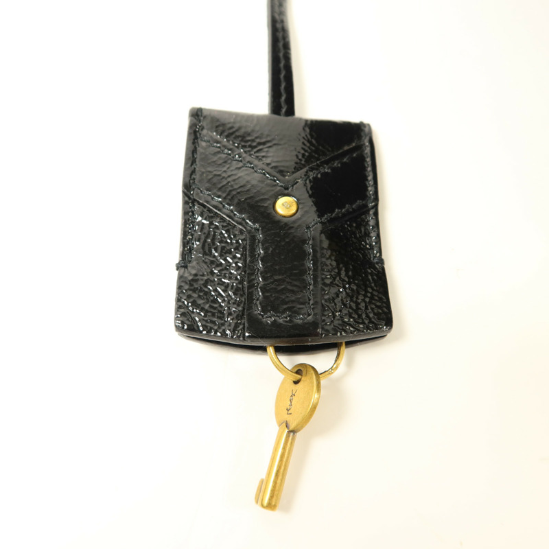YVES SAINT LAURENT 漆皮皮革Muse Shoulder Bag肩背袋-10