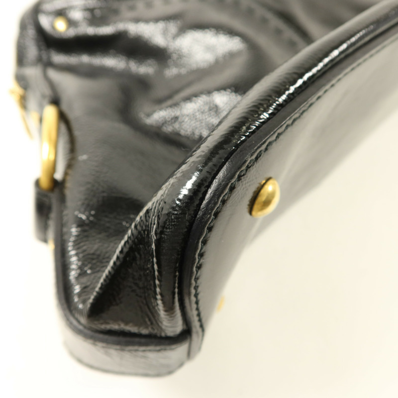 YVES SAINT LAURENT 漆皮皮革Muse Shoulder Bag肩背袋-14