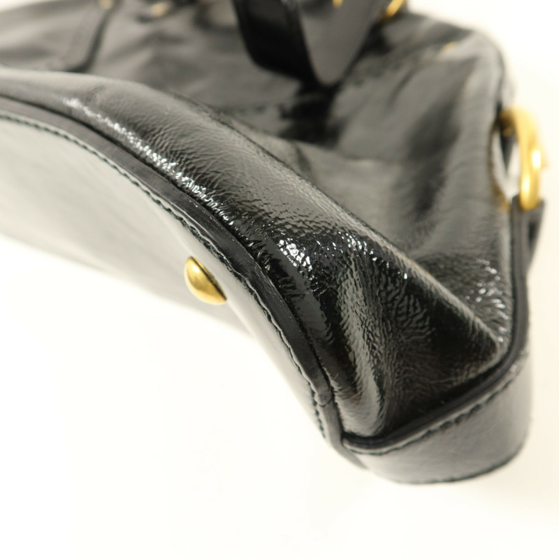 YVES SAINT LAURENT 漆皮皮革Muse Shoulder Bag肩背袋-15