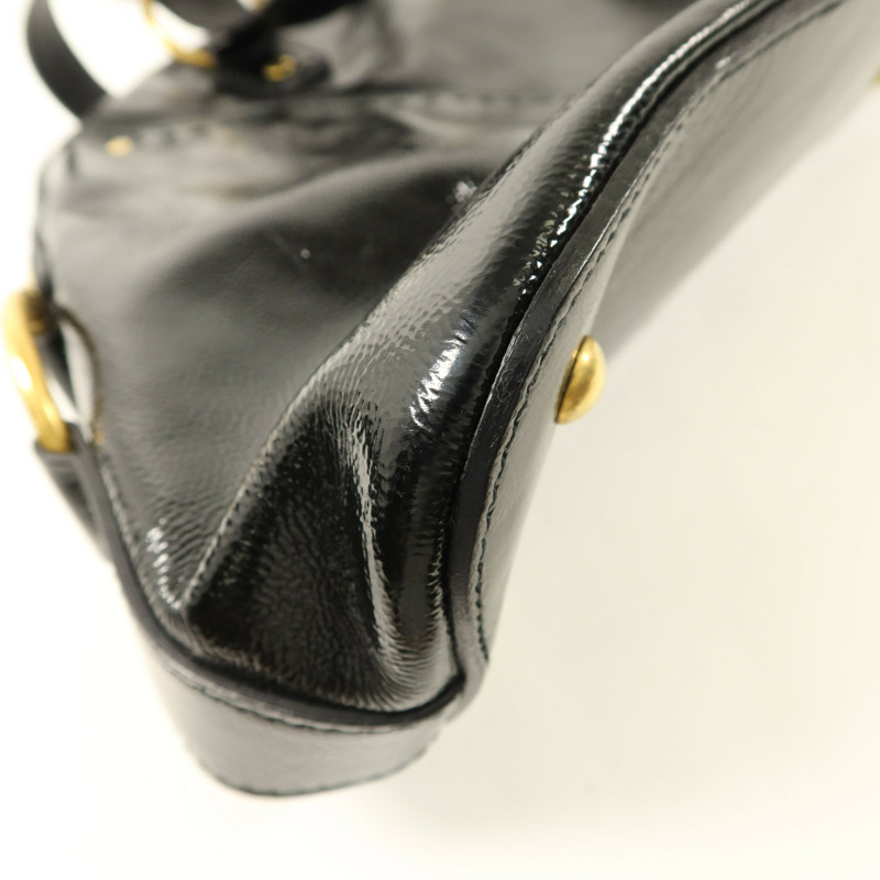 YVES SAINT LAURENT 漆皮皮革Muse Shoulder Bag肩背袋-16