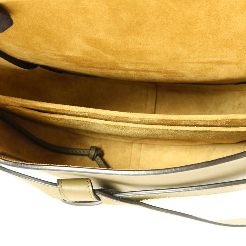 LOEWE 牛皮皮革Gate Small肩背袋-4