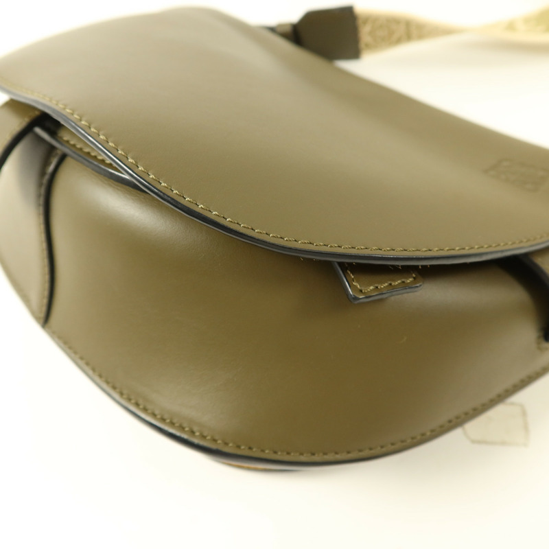LOEWE 牛皮皮革Gate Small肩背袋-9