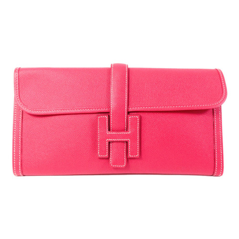 HERMES Epsom皮革Jije PM手拿包