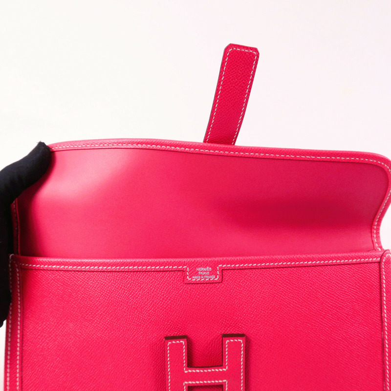 HERMES Epsom皮革Jije PM手拿包-14