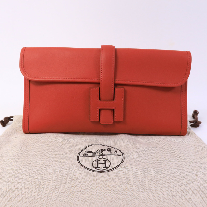 HERMES Swift皮革Jije PM手拿包-7