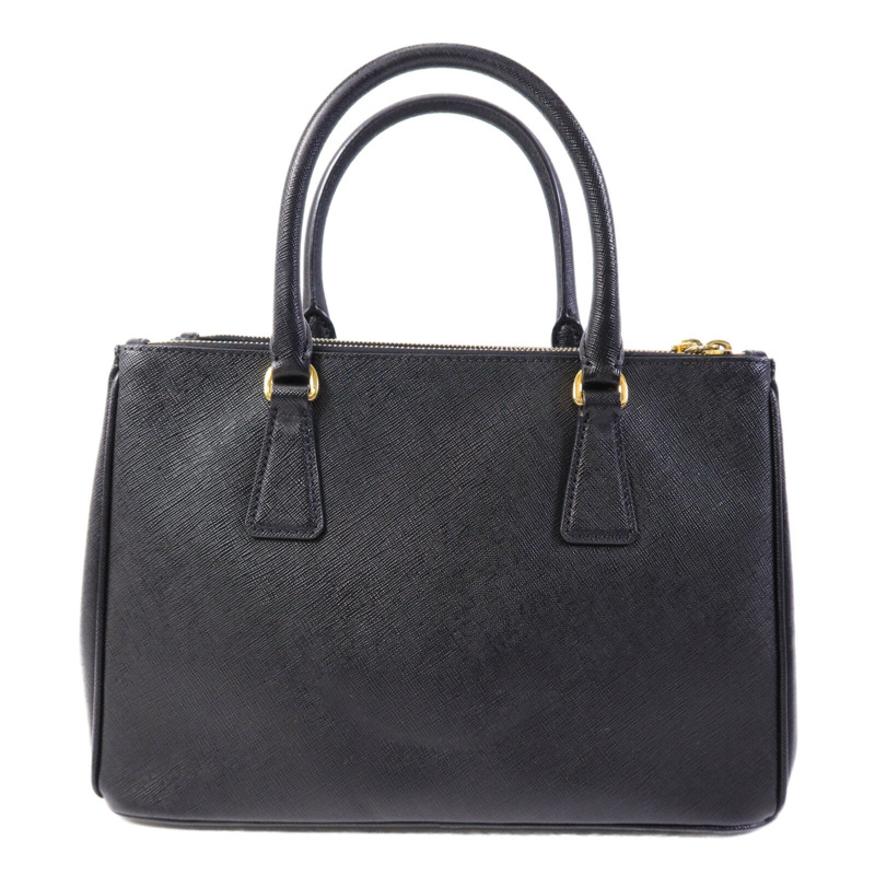 PRADA 牛皮皮革Saffiano Lux手挽肩背兩用袋-1