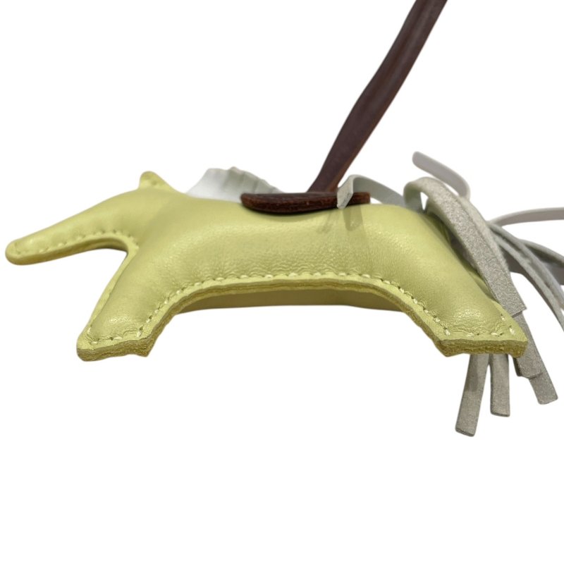 HERMES 愛馬仕 RODEO PM 小馬吊飾 小羊皮 綠色系-2