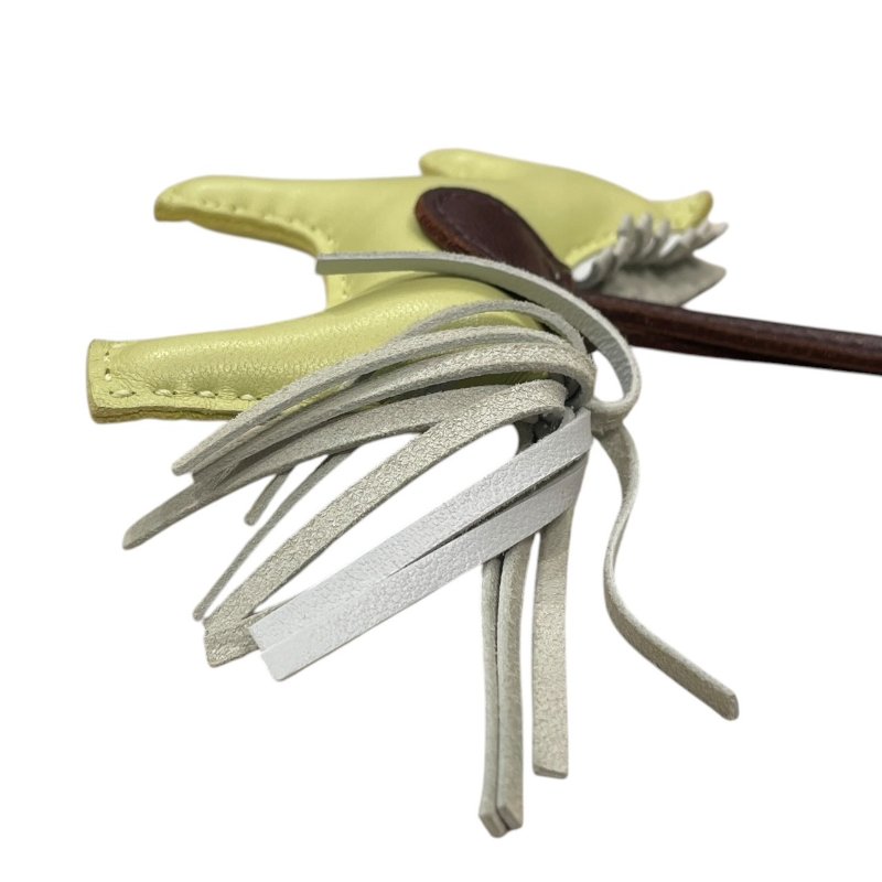 HERMES 愛馬仕 RODEO PM 小馬吊飾 小羊皮 綠色系-4