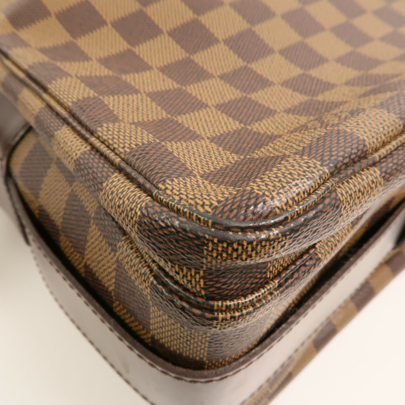 LOUIS VUITTON Damier Naviglio金扣肩背袋-11