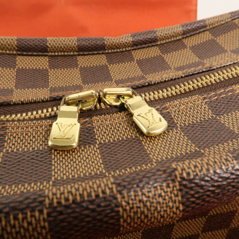 LOUIS VUITTON Damier Naviglio金扣肩背袋-14