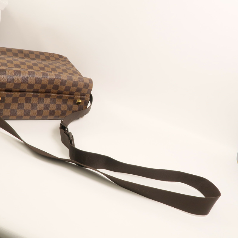 LOUIS VUITTON Damier Naviglio金扣肩背袋-7