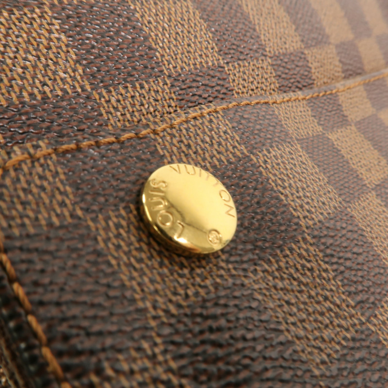 LOUIS VUITTON Damier Naviglio金扣肩背袋-8