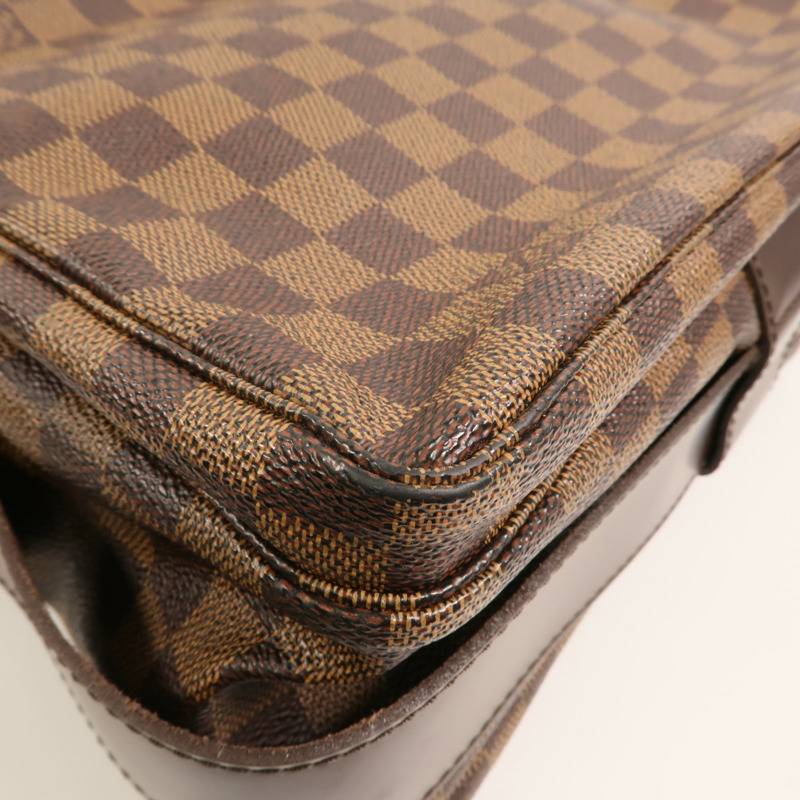 LOUIS VUITTON Damier Naviglio金扣肩背袋-13