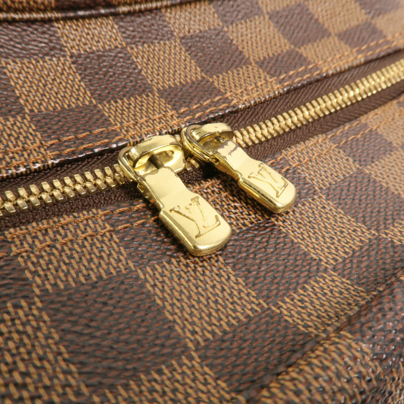 LOUIS VUITTON Damier Naviglio金扣肩背袋-14