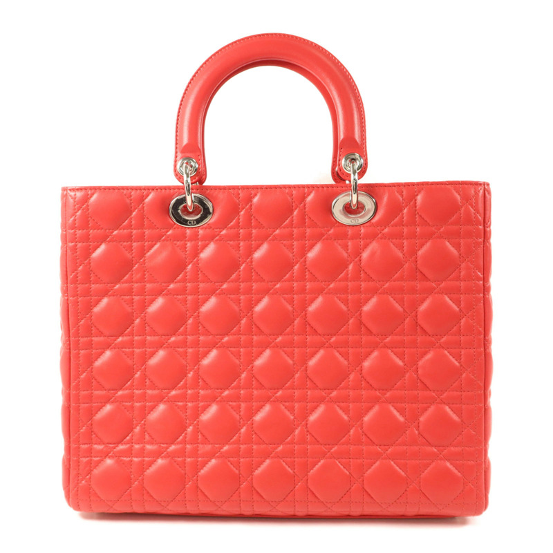 Dior 羊皮皮革Lady Dior手挽肩背兩用袋-1