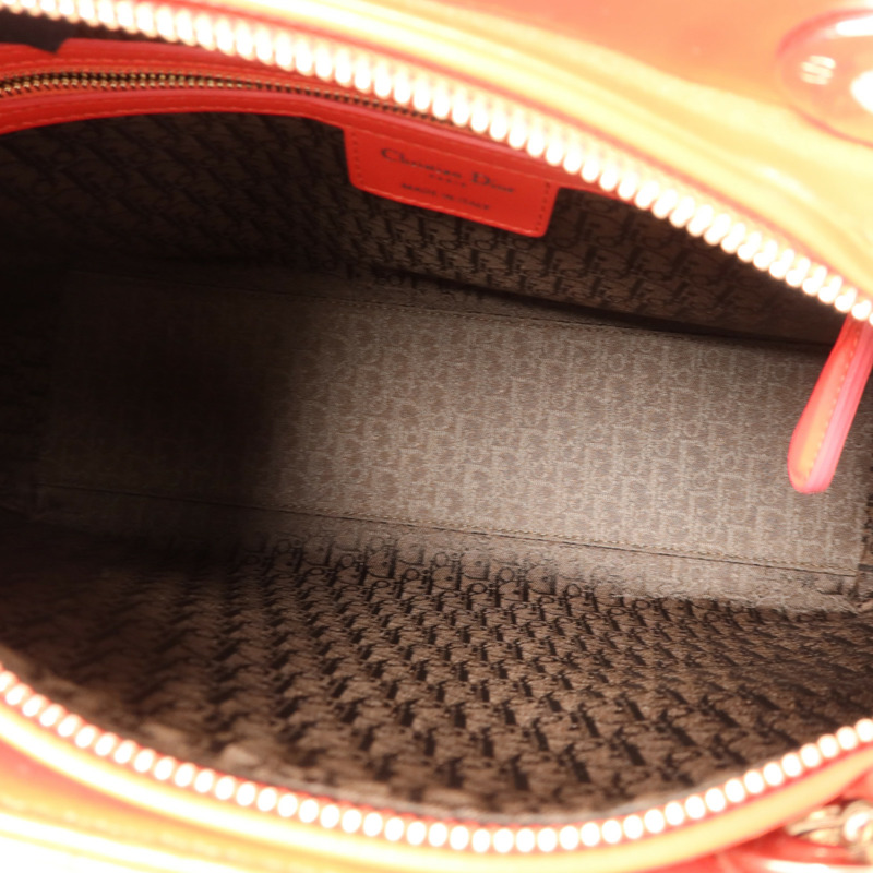 Dior 羊皮皮革Lady Dior手挽肩背兩用袋-4