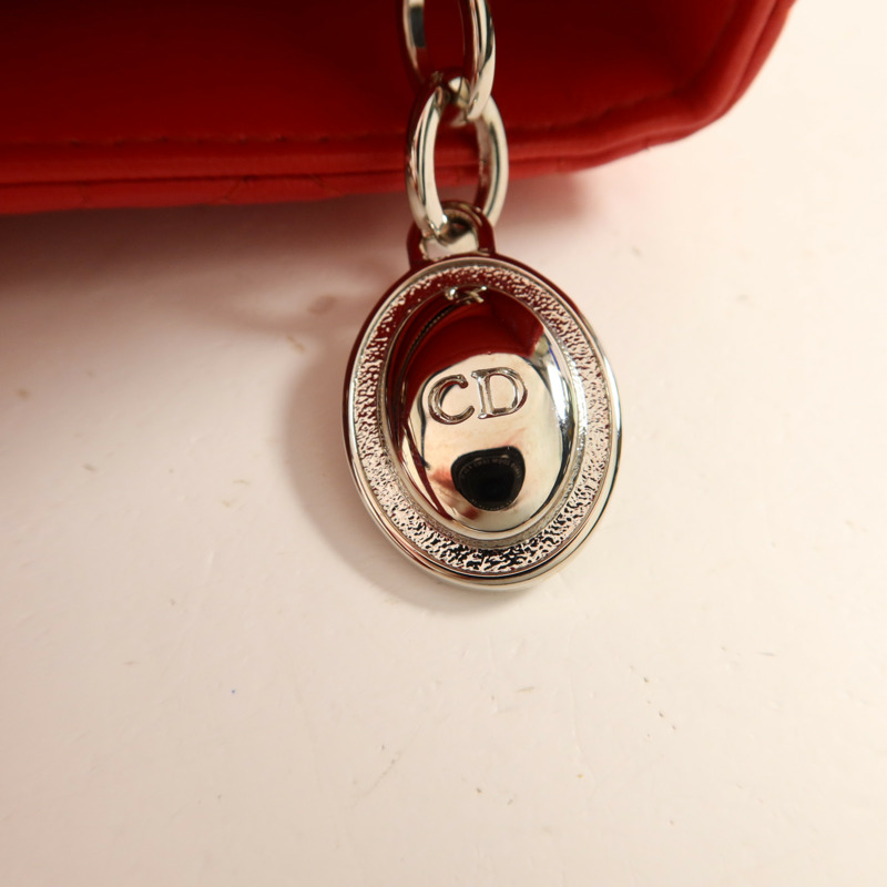 Dior 羊皮皮革Lady Dior手挽肩背兩用袋-10