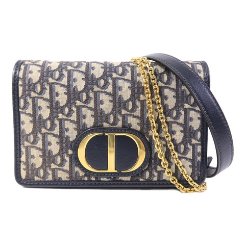 Dior 帆布30 Montaigne Pouch肩背袋
