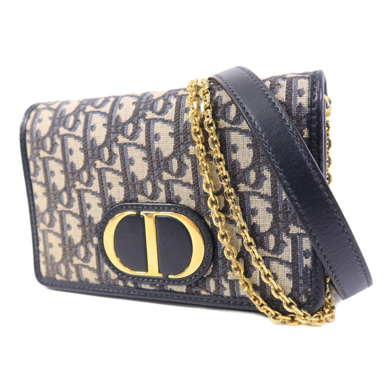 Dior 帆布30 Montaigne Pouch肩背袋-2