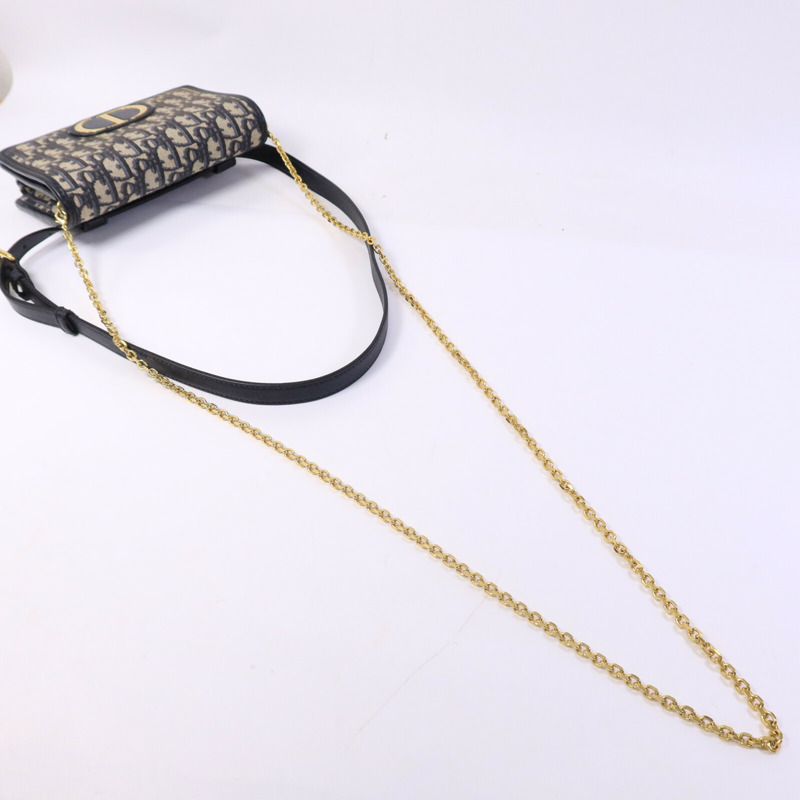 Dior 帆布30 Montaigne Pouch肩背袋-7