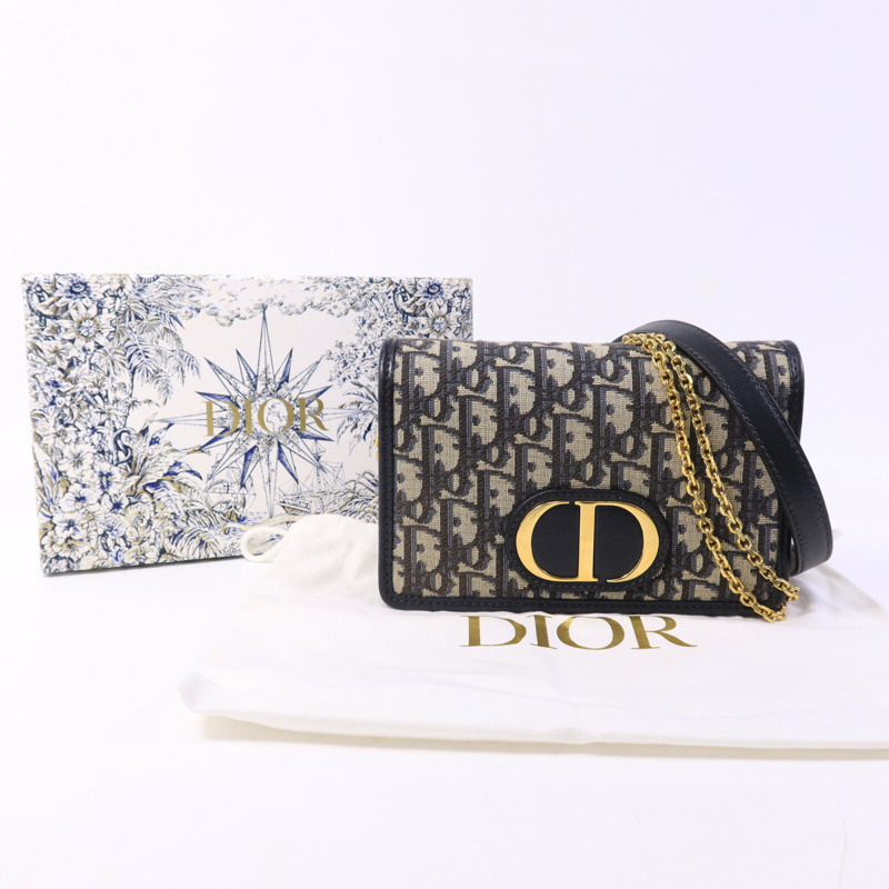 Dior 帆布30 Montaigne Pouch肩背袋-8