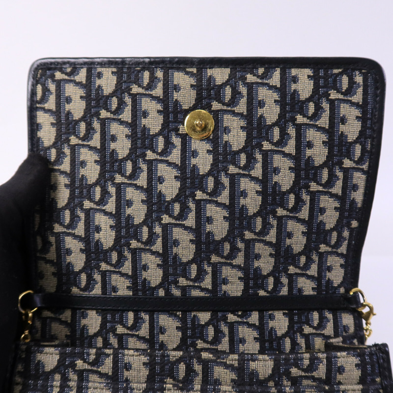 Dior 帆布30 Montaigne Pouch肩背袋-13