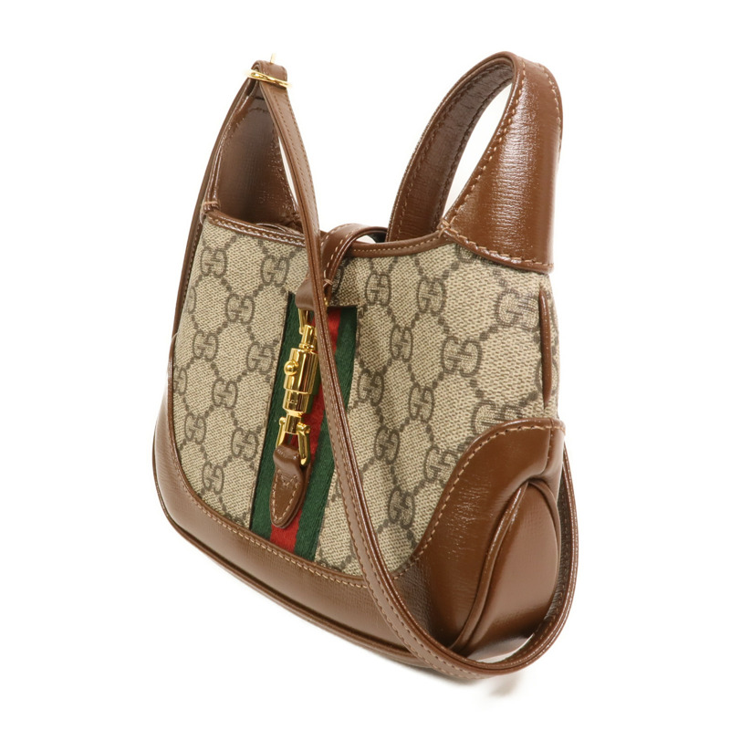 GUCCI 塗層帆布Mini Jackie 1961肩背袋-2