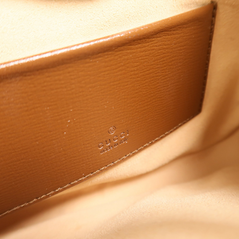 GUCCI 塗層帆布Mini Jackie 1961肩背袋-5