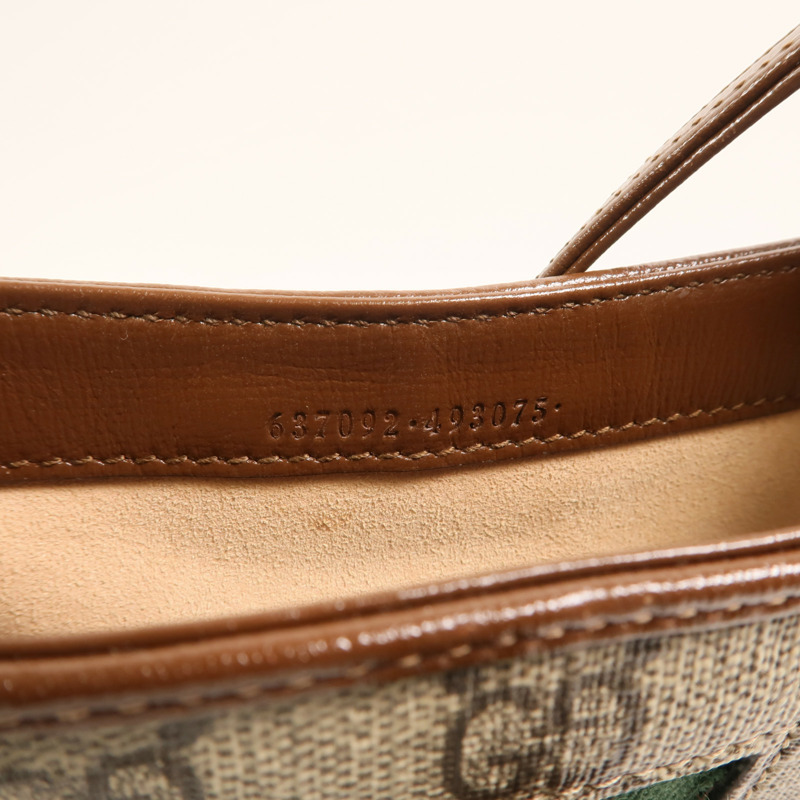 GUCCI 塗層帆布Mini Jackie 1961肩背袋-6