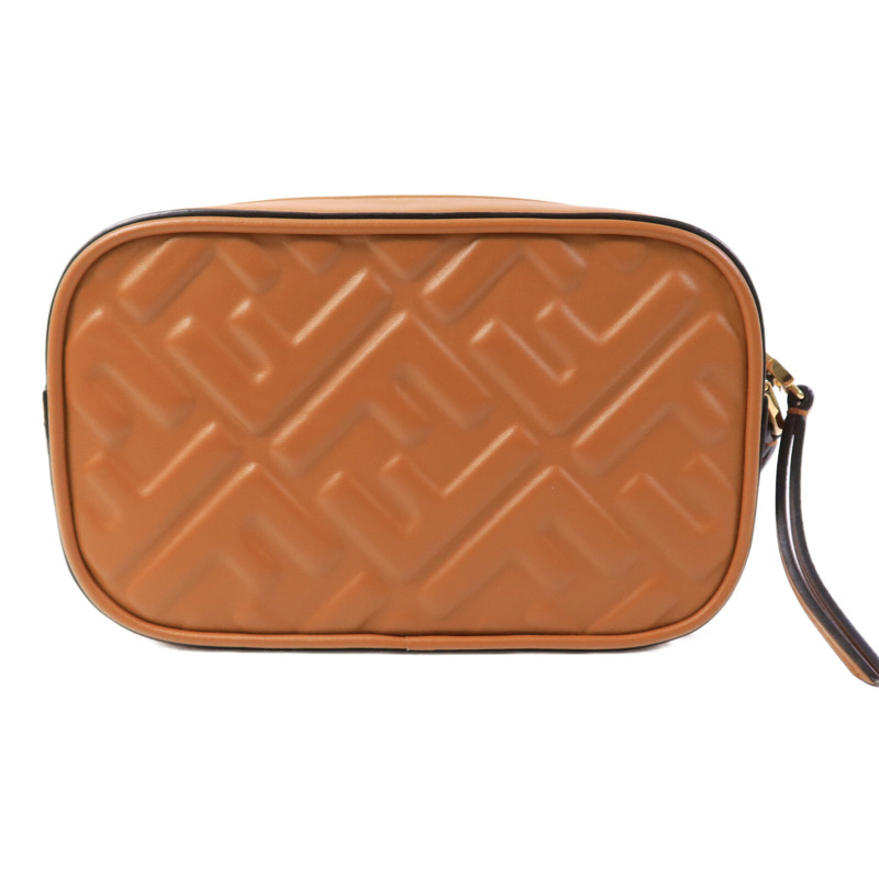 FENDI 牛皮皮革FF Logo Camera Case肩背袋-1