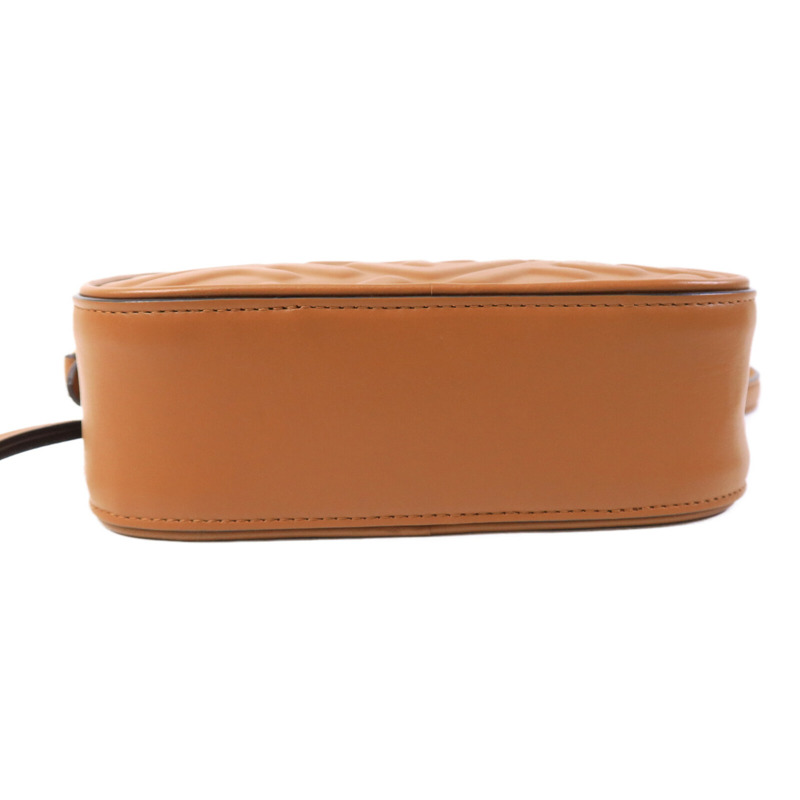 FENDI 牛皮皮革FF Logo Camera Case肩背袋-3