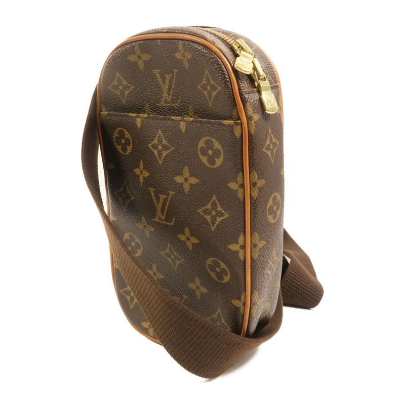LOUIS VUITTON Monogram Pochette Gange金扣肩背袋-2