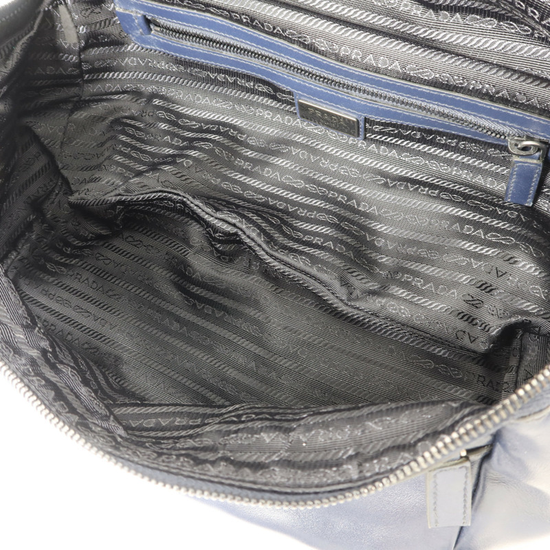 PRADA 牛皮皮革Messenger Bag肩背袋-4