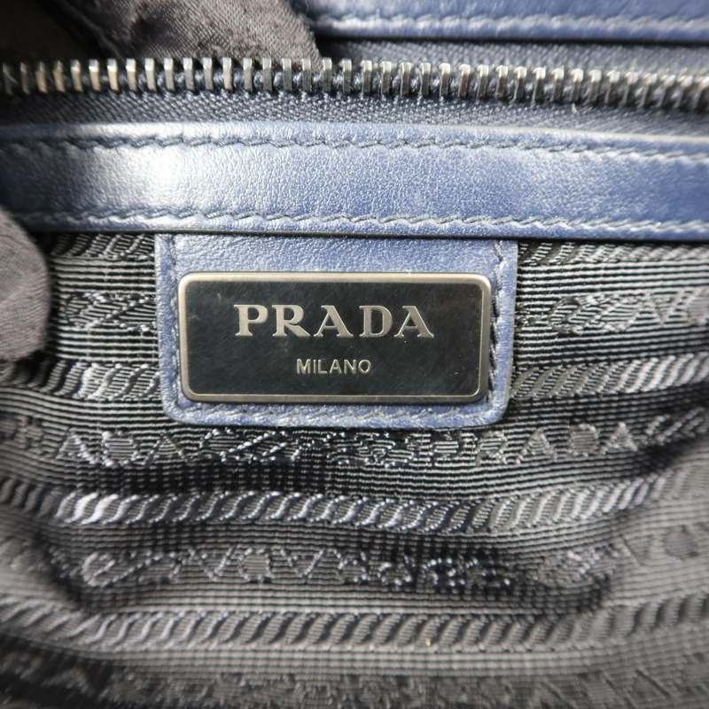 PRADA 牛皮皮革Messenger Bag肩背袋-5