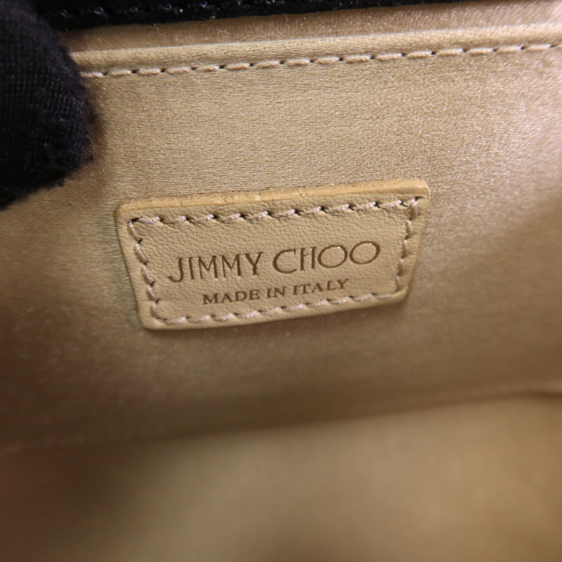 JIMMY CHOO 塑膠Candy Glitter Clutch鏈帶肩背袋-5