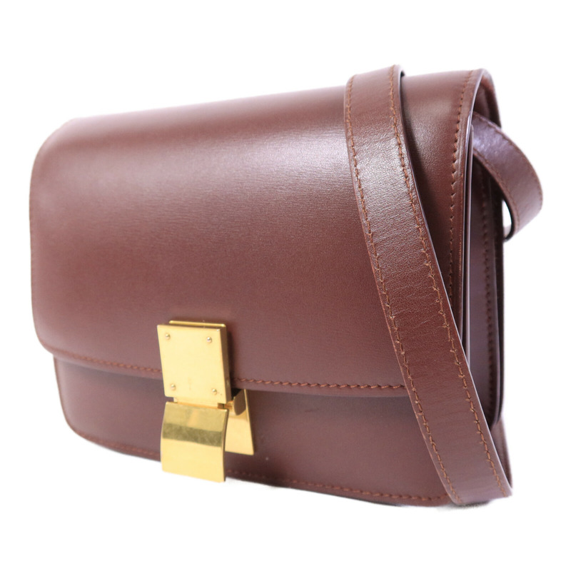 CELINE 牛皮皮革Mini Classic Box肩背袋-2